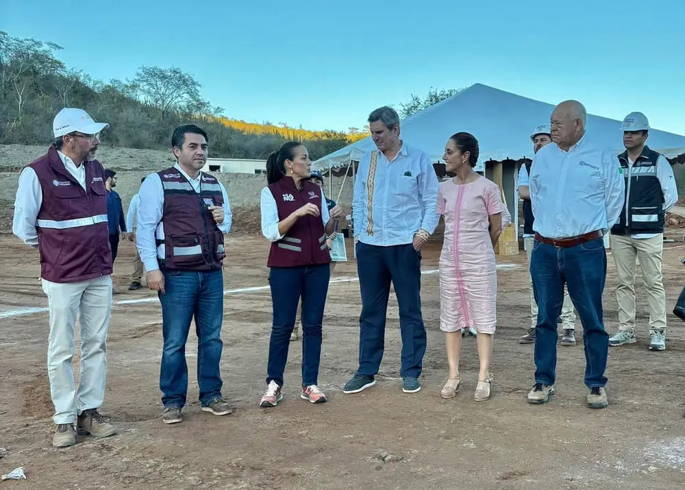Nueva Presa El Novillo en La Pazz Baja California Sur, México