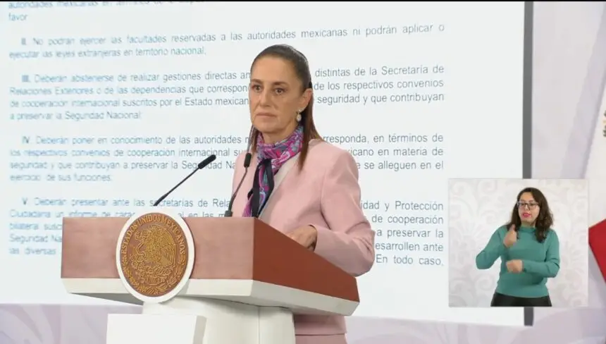 Claudia Sheinbaum desmintió a Maru Campos y aseguró que Sedena no sabía sobre agentes de EU en operativo en Chihuahua